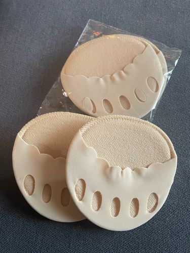 Customer photo review of Forefoot Cushions (4 Pack)