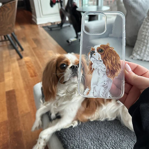 Customer photo review of Custom Pet Phone Case