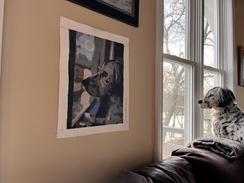 Customer photo review of Introduction To Painting By Numbers