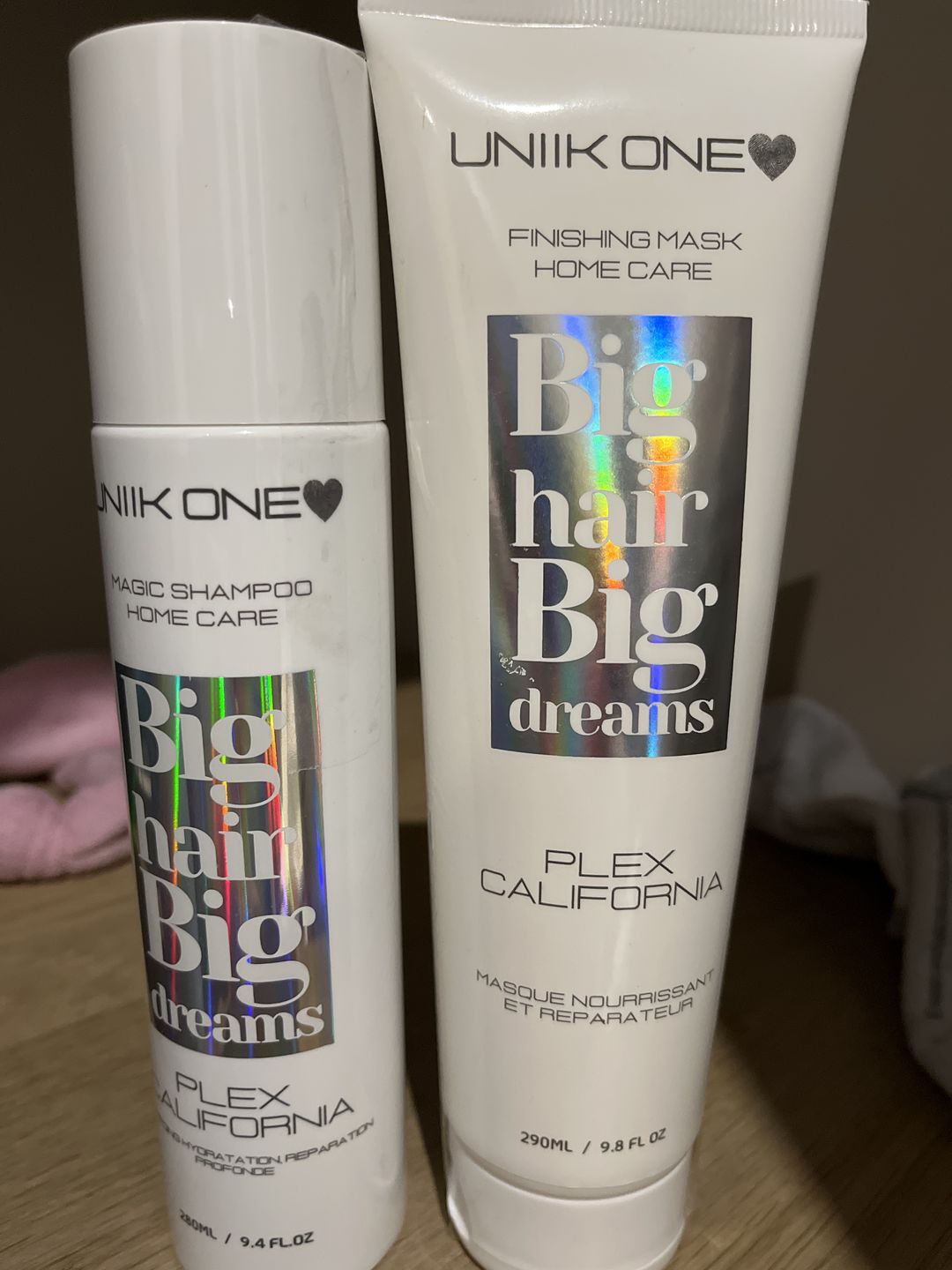 Customer photo review of Gamme Plex California - Kit Shampoing + Masque 290ml