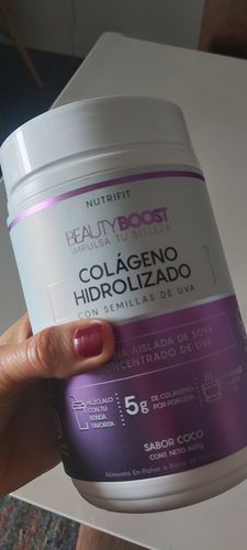 Customer photo review of COLÁGENO HIDROLIZADO CON VITAMINA C, D3, BIOTINA Y SEMILLAS DE UVA