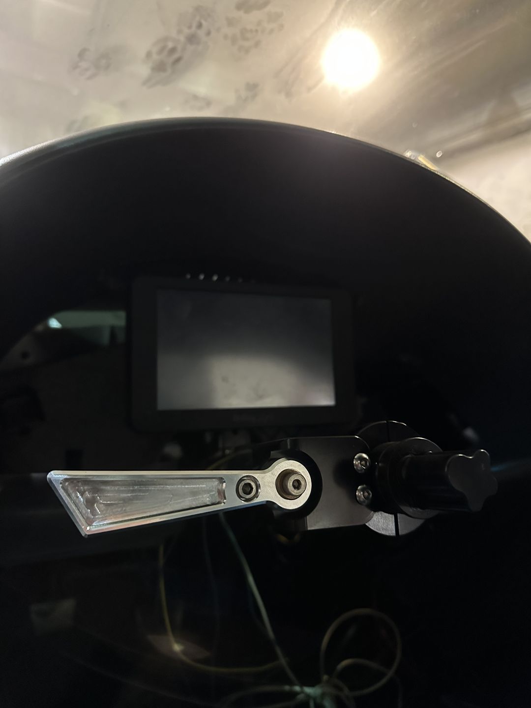 Customer photo review of Motion Raceworks Billet Aftermarket Turn Signal Switch 15-140
