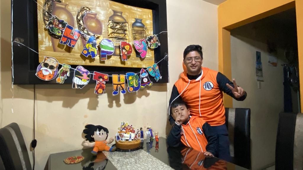Customer photo review of Sudadera Dragon Ball Z Goku Outfit