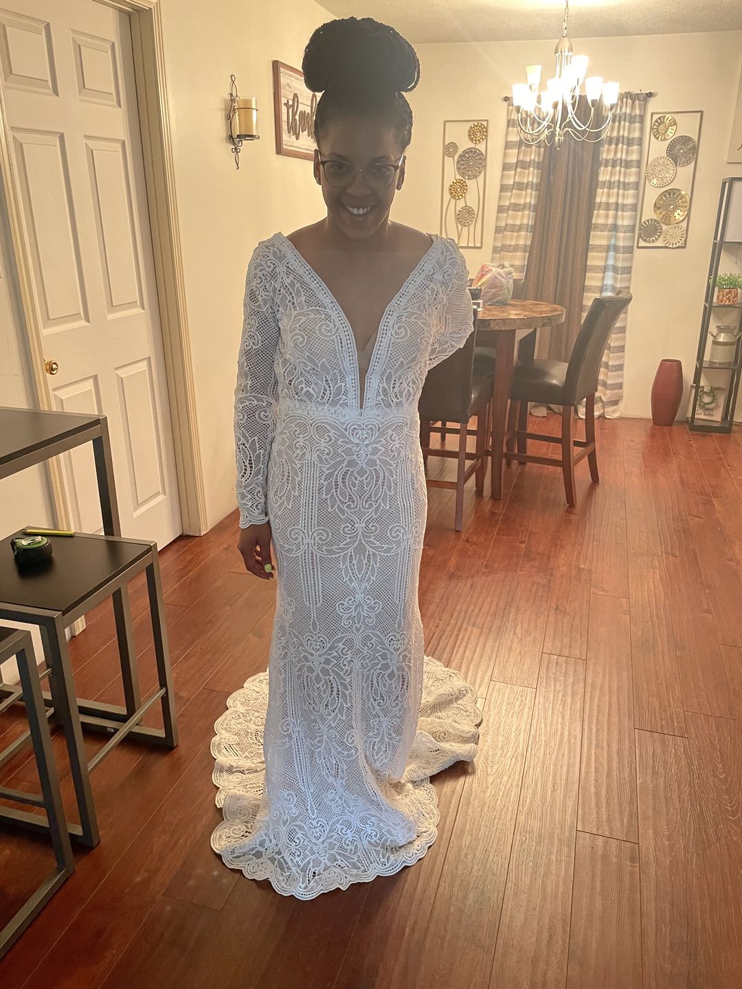 Customer photo review of At Home Try-On Rental