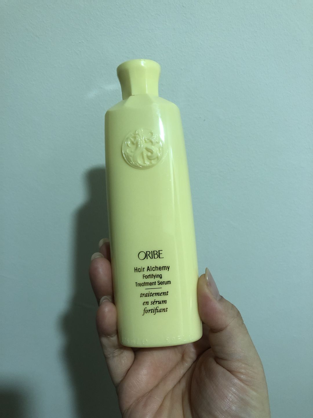 Customer photo review of Hair Alchemy Fortifying Treatment Serum