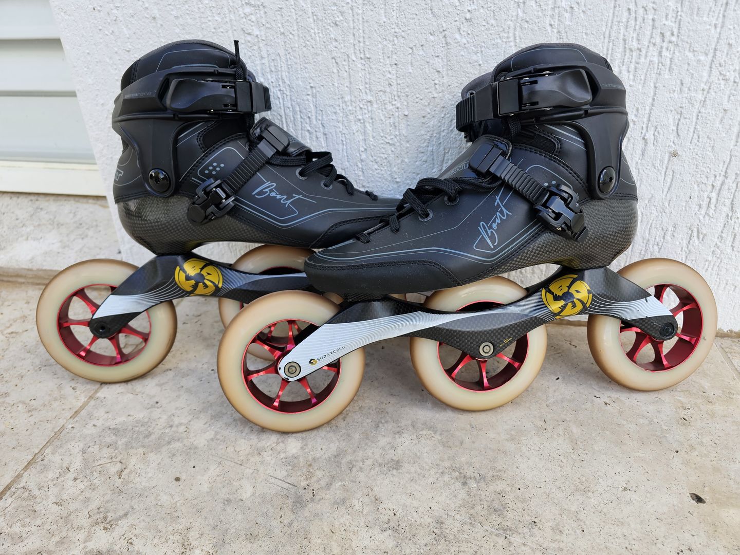 Customer photo review of Jesa 608 Ceramic Inline Skate Bearings