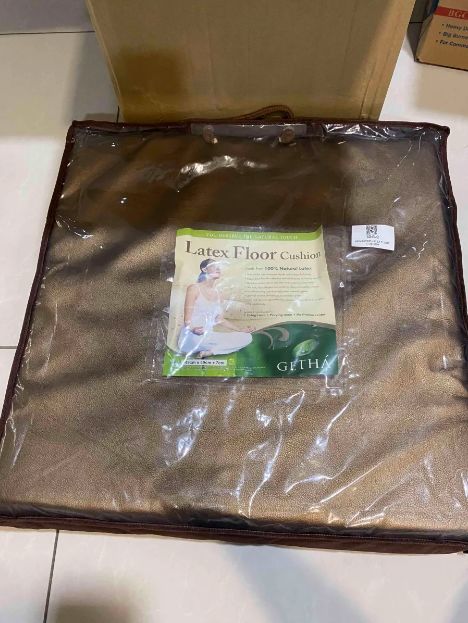 Customer photo review of Latex Floor Cushion