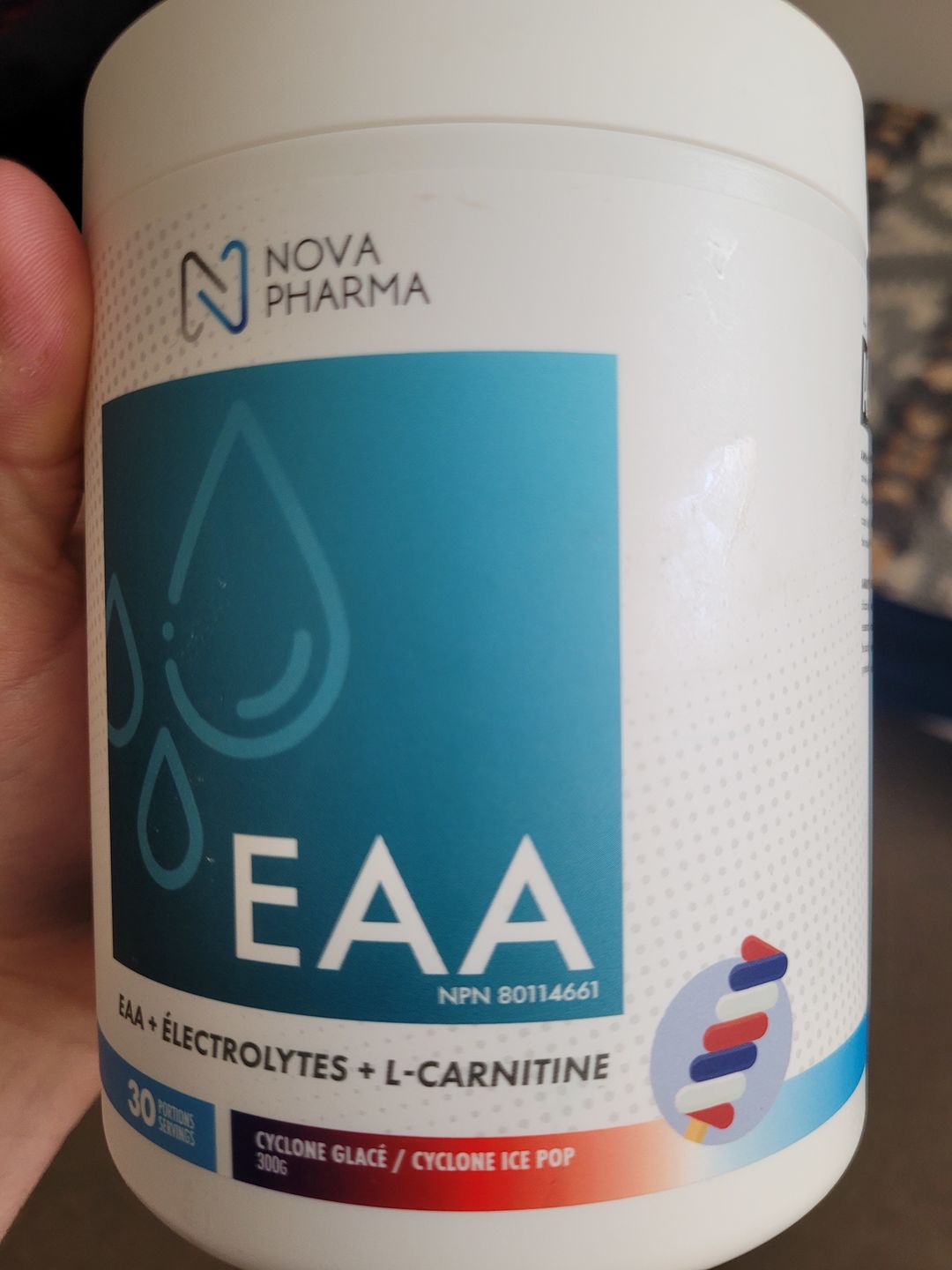 Customer photo review of Nova Pharma - EAA 30 portions