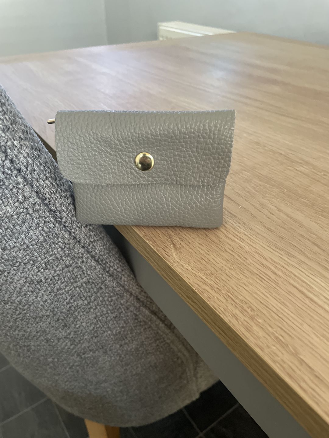 Customer photo review of Small Leather Purse