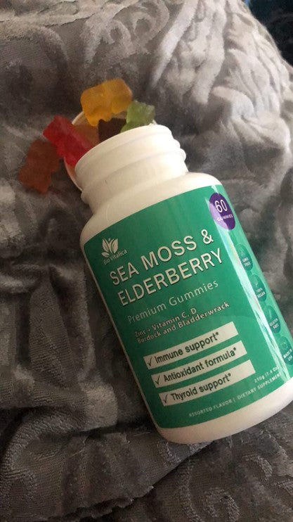 Customer photo review of Sea Moss Elderberry Gummies
