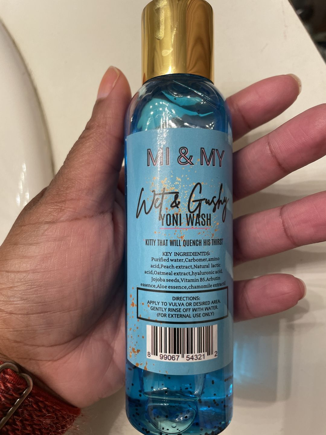 Customer photo review of Wet And Gushy