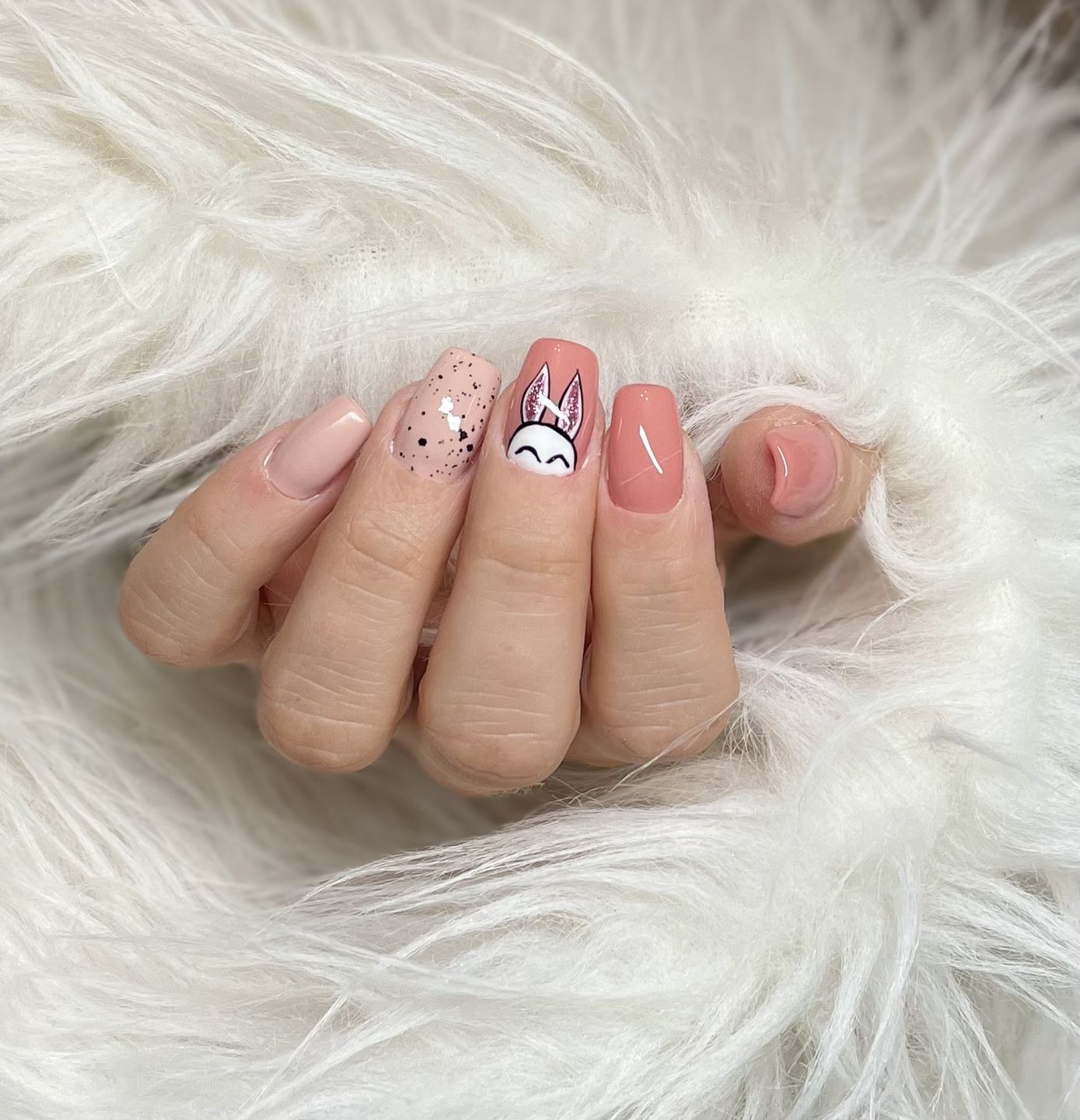 Customer photo review of Semilac Care Base Coat UV Gel Polish 7 ml