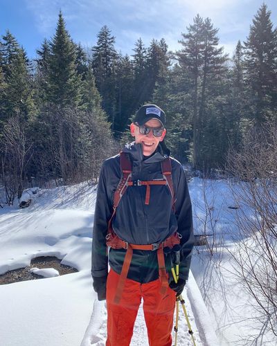 Customer photo review of Big Black Trucker Hat