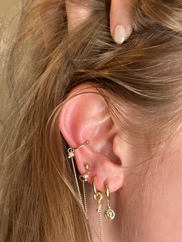 Customer photo review of Lucy Earring Set