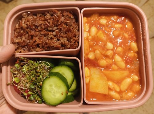 Customer photo review of קופסת סיליקון עם תאים מודולרים