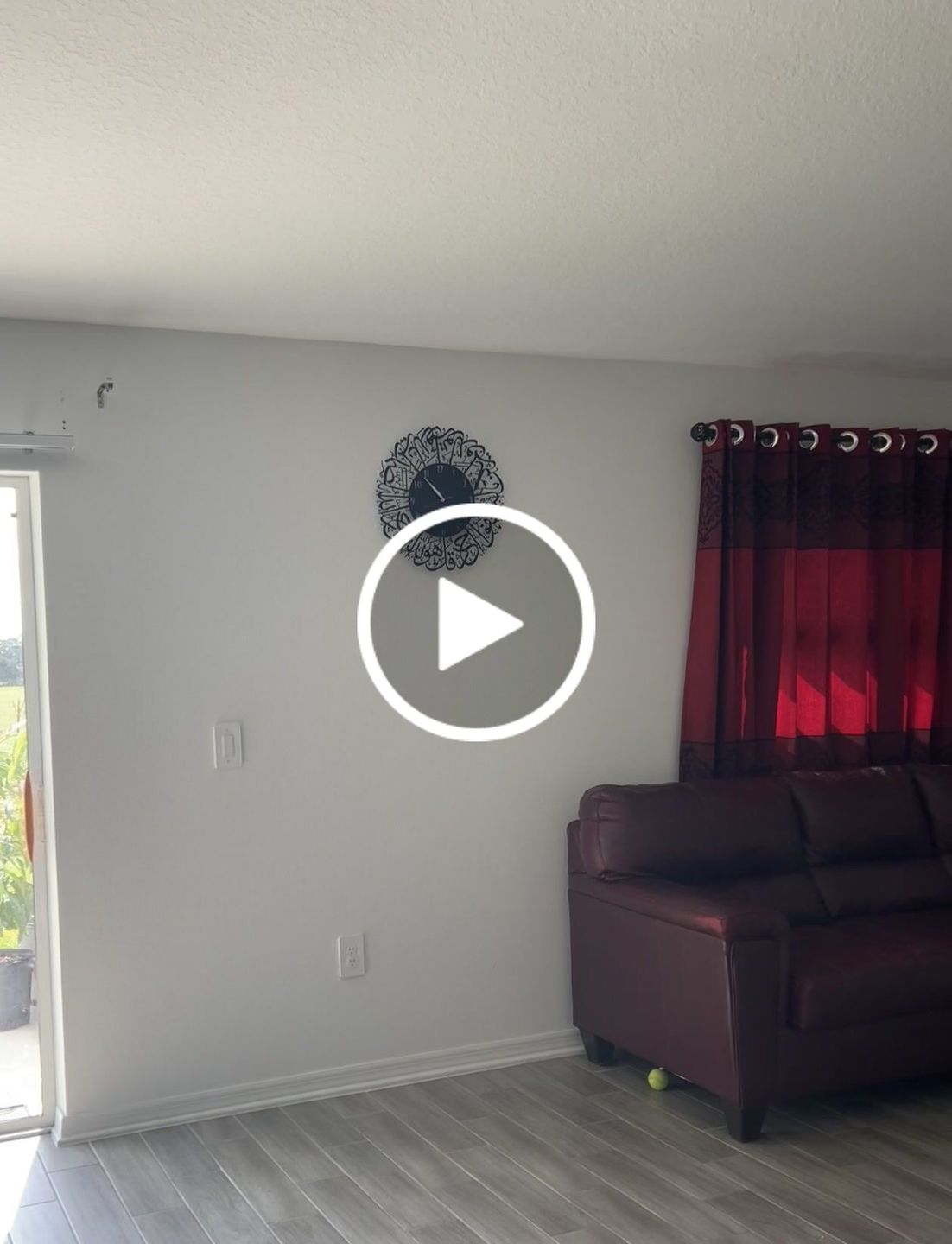 Customer video review of Surah Al Ikhlas Islamic Metal Wall Clock -  Black