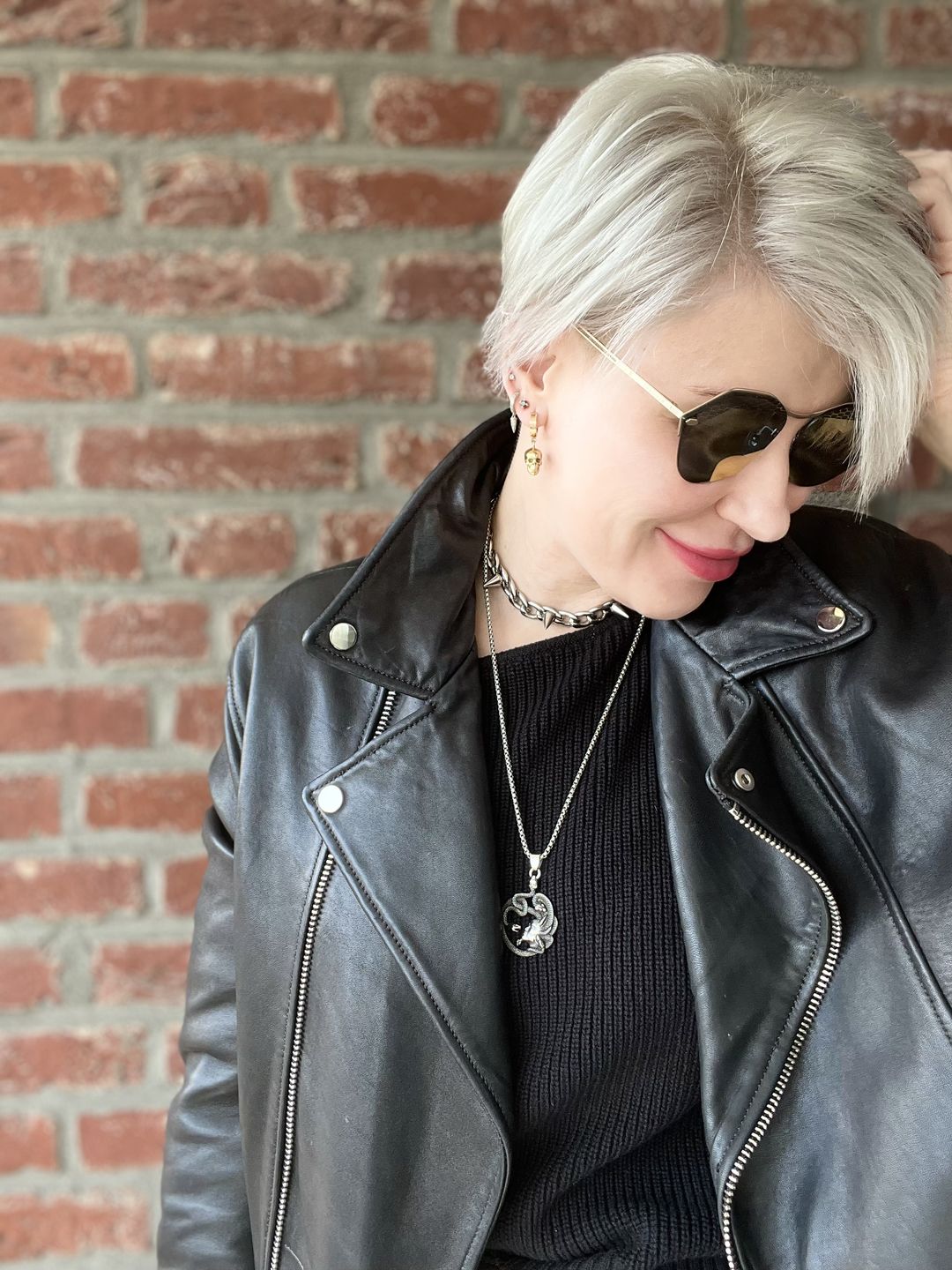 Customer photo review of MEDUSA. - NECKLACE