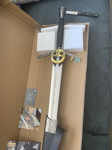 Customer photo review of Mystery TV/Movie Sword