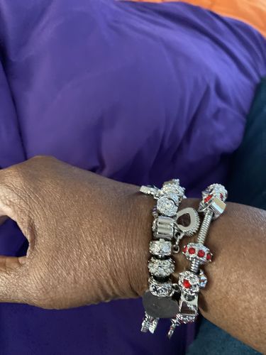 Customer photo review of Birthstone Bracelets