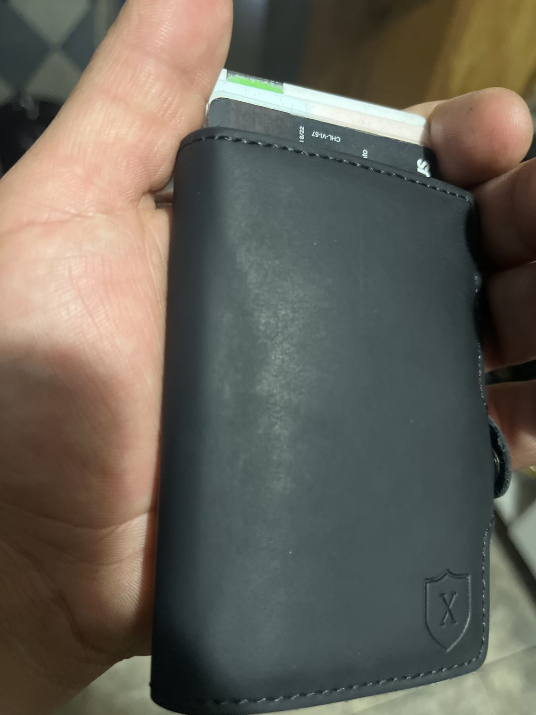 Customer photo review of Full Black Airtag