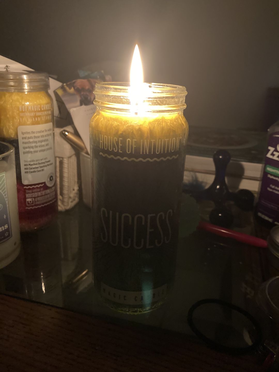 Customer photo review of Success Magic Candle