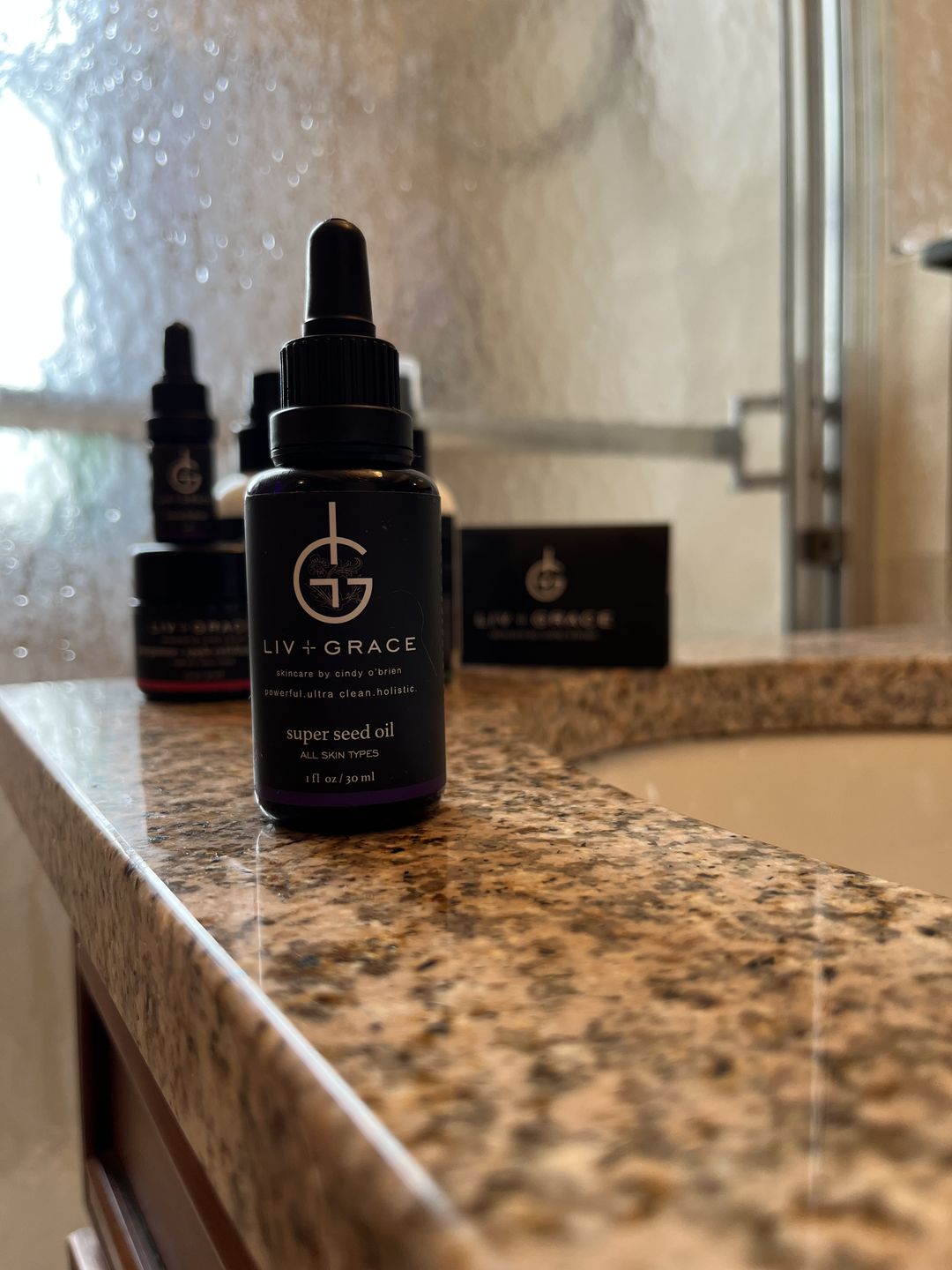 Customer photo review of Super Seed Oil Facial Serum