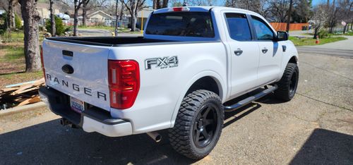 Customer photo review of FX4 off-road die-cut vinyl decal/sticker fits Ford F-150 2015-2020