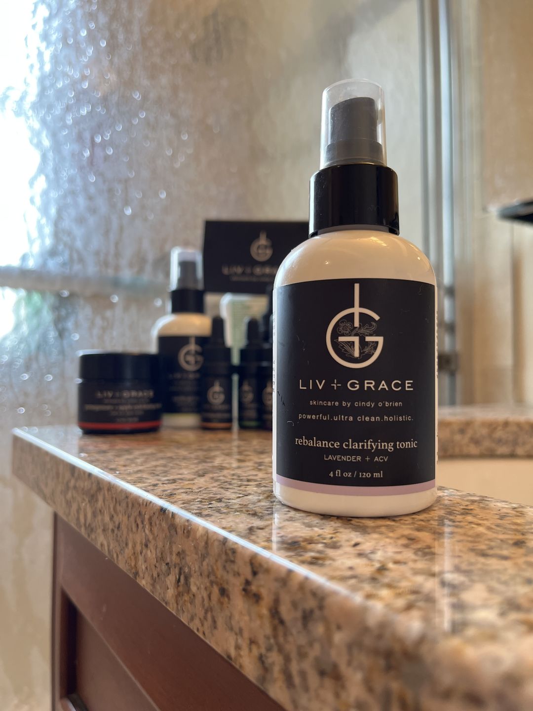 Customer photo review of Rebalance Clarifying Tonic  (New Improved Formula)
