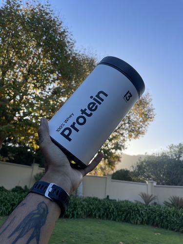 Customer photo review of 100% Whey Protein