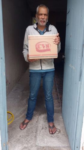 Customer photo review of Cesta Básica Econômica Plus