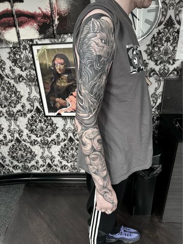 Customer photo review of TattooNumbx Numbing Cream