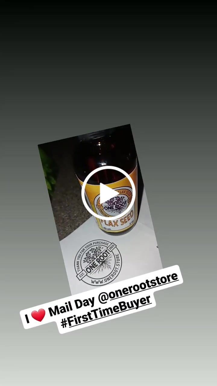 Customer video review of Flax Seed Oil: 2oz