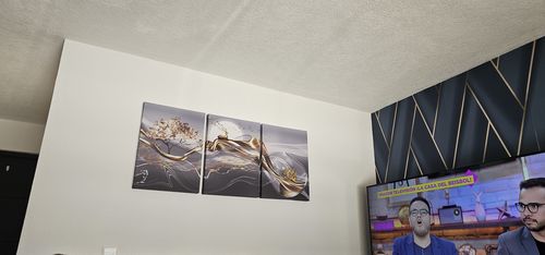 Customer photo review of Set Deer and Birds Art