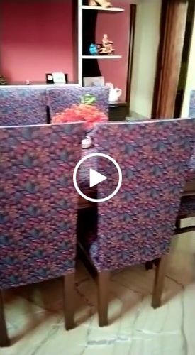 Customer video review of DivineTrendz Exclusive - MULTICOLOUR FEATHER Elastic Table Cover.