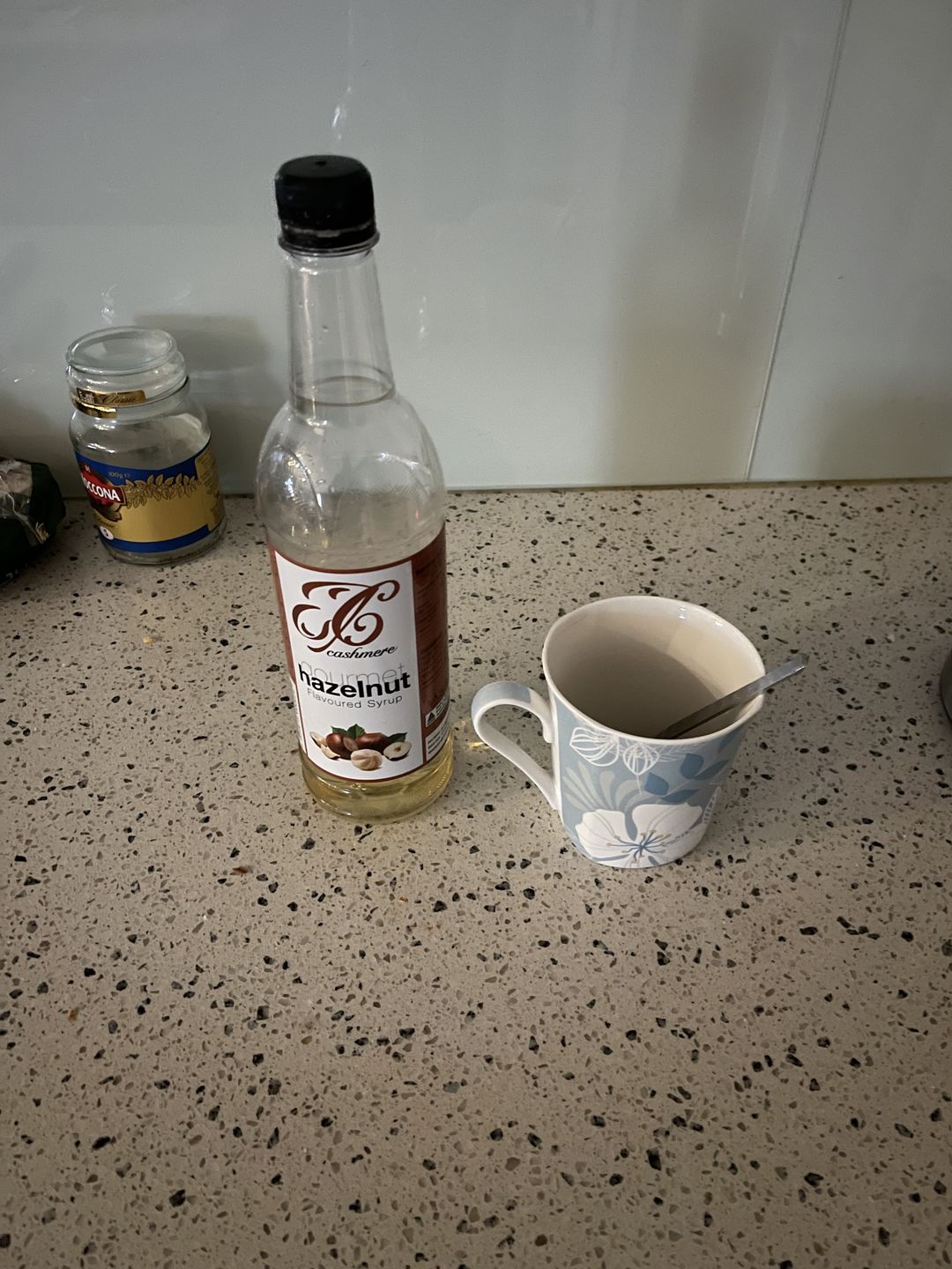 Customer photo review of Hazelnut Coffee Syrup