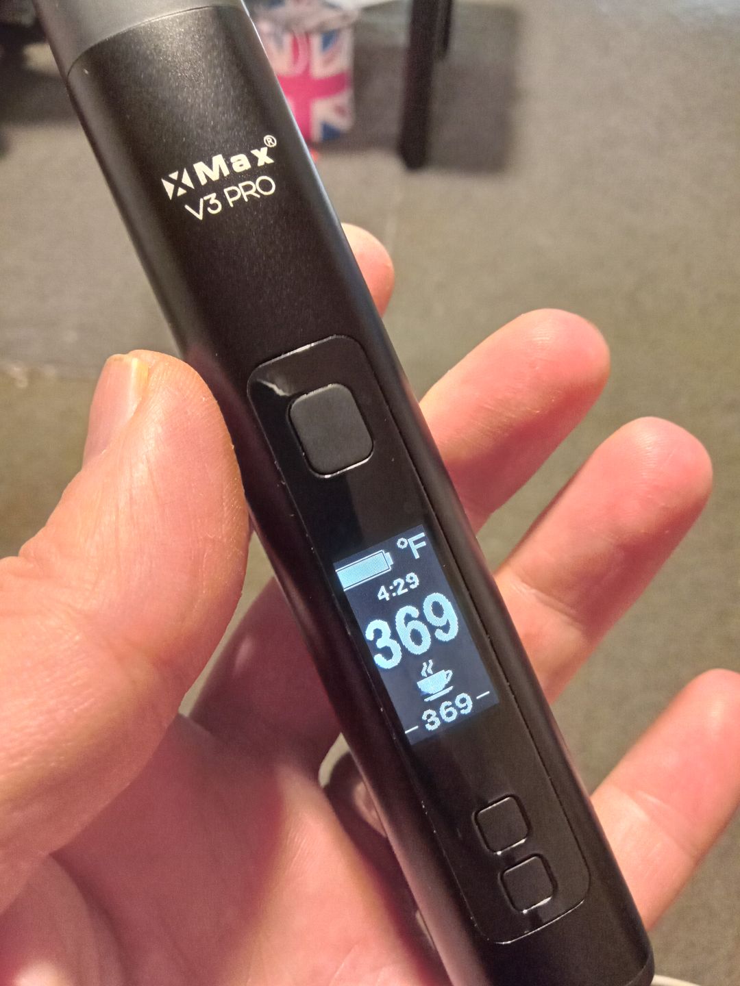 Customer photo review of Xvape Xmax V3 PRO Vaporizer