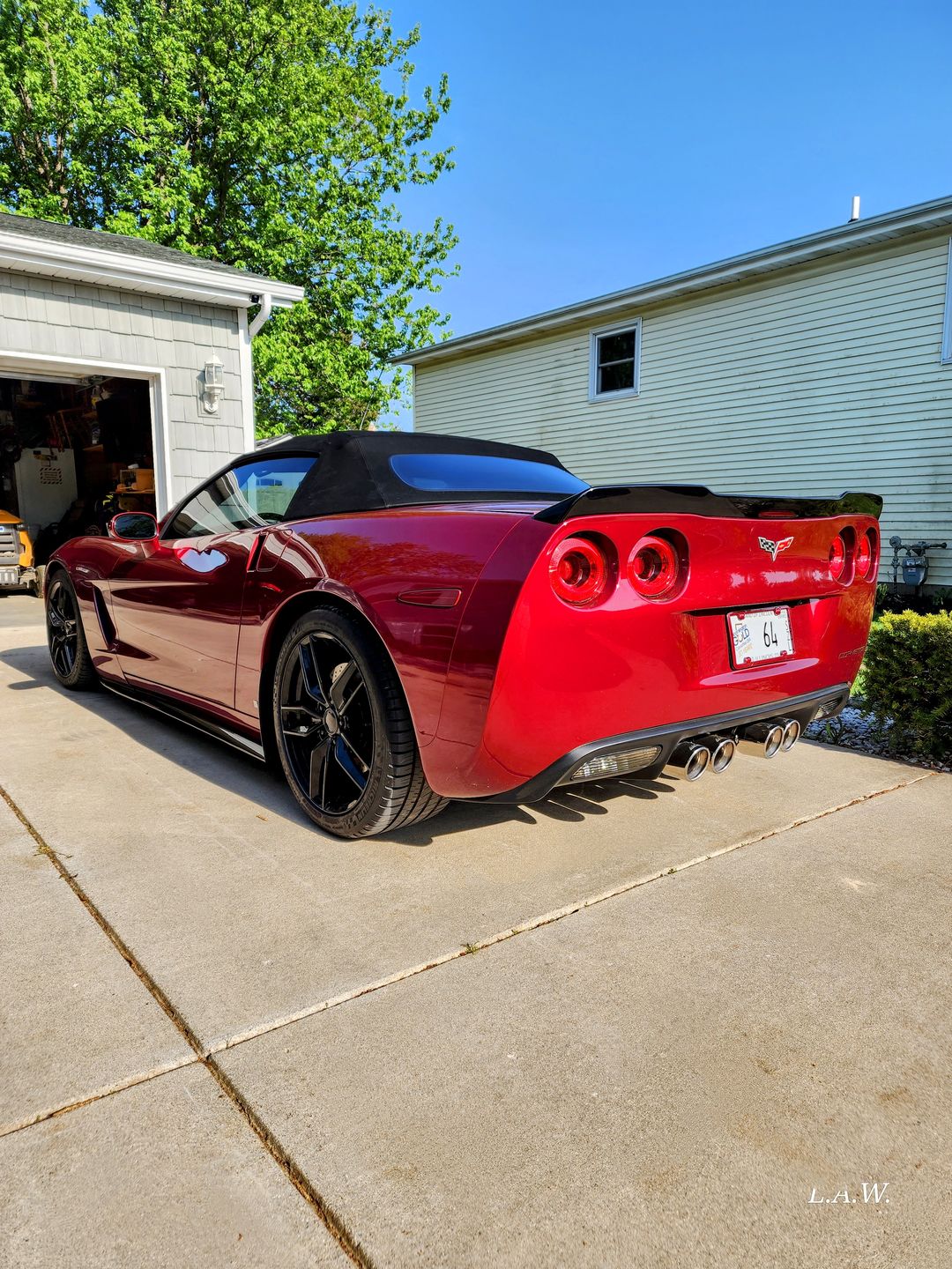 Customer photo review of Corvette C6 Base Model Aerodynamic Body Kit | ZR1 Extended Package