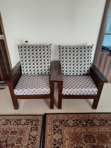 Customer photo review of Gray Diamond Elastic Sofa Slipcovers