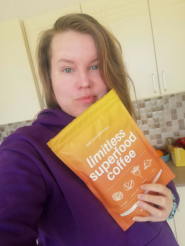 Customer photo review of Limitless Superfood Coffee Collagen + MCT Oil