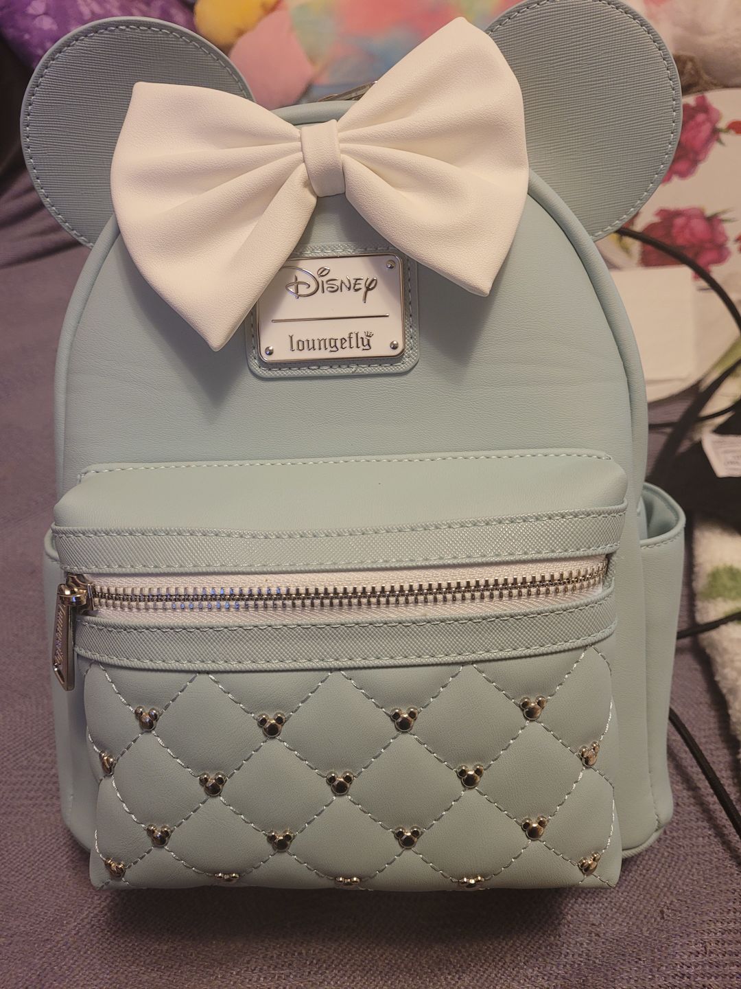 Customer photo review of 707 Street Exclusive - Loungefly Disney The Minnie Mouse Classic Series Mini Backpack - Elegance