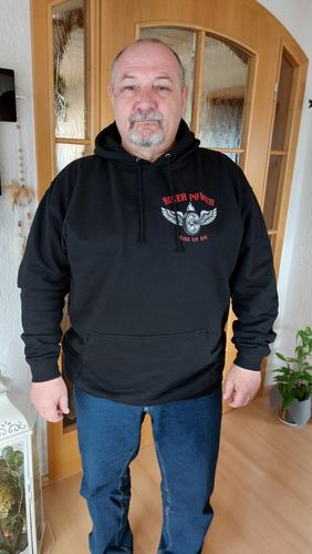 Customer photo review of Biker power - Hoodie