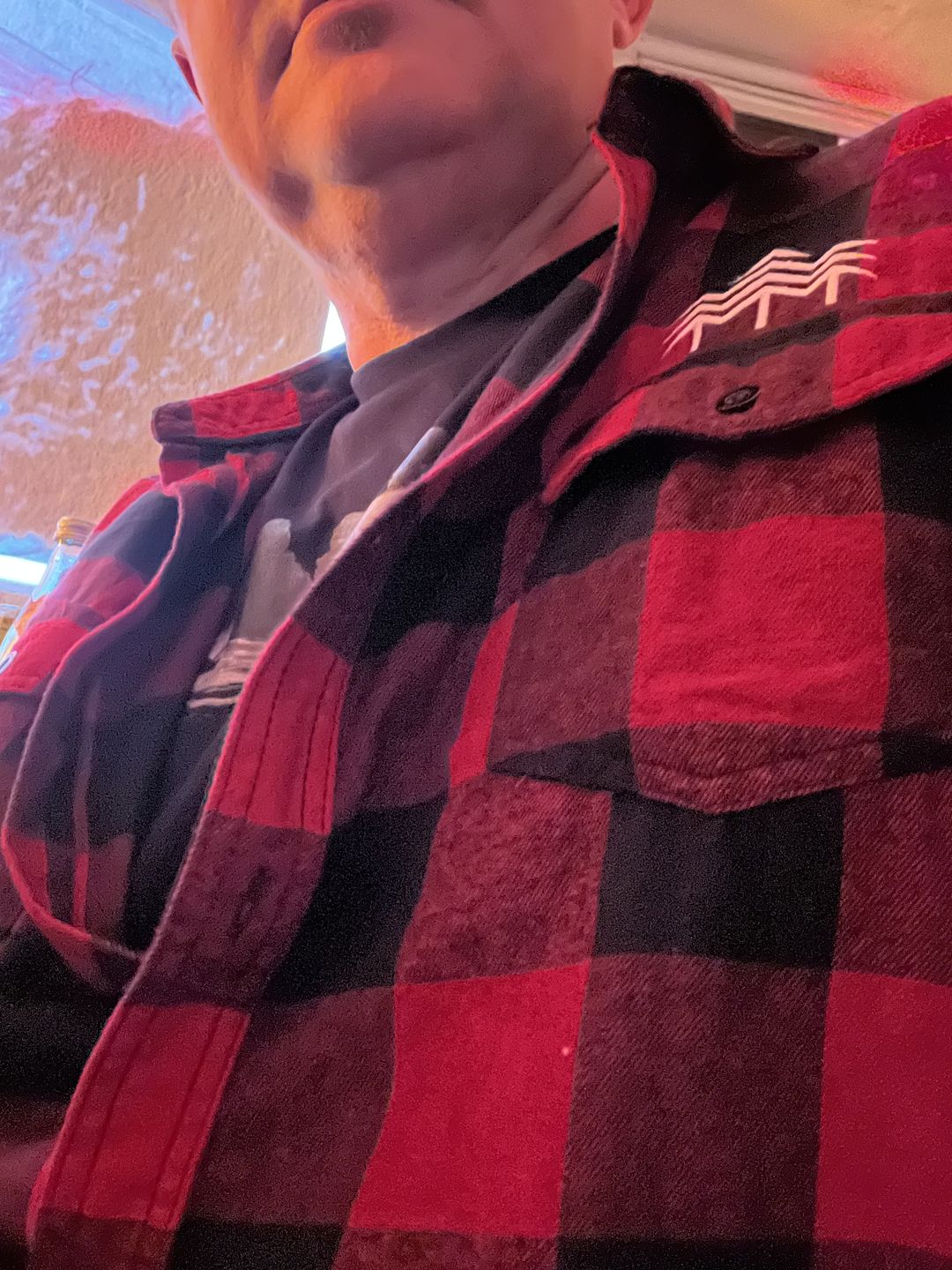 Customer photo review of HOLZBRÜDER® - Unisex Flanellhemd mit Stick
