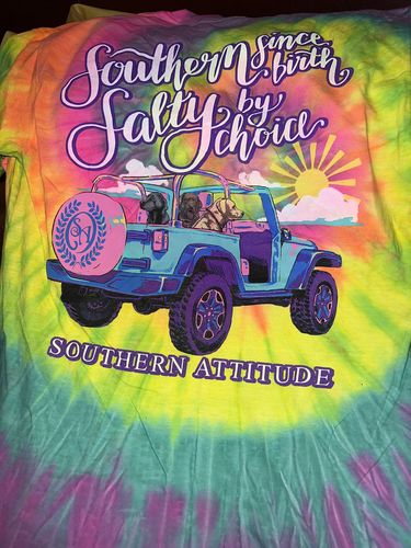 Customer photo review of Jeep Tie Dye