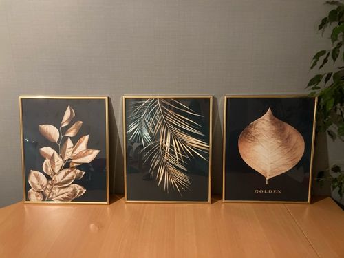 Customer photo review of GOLD LEAVES