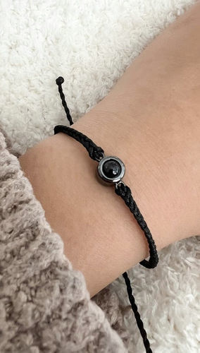 Customer photo review of Gepersonaliseerde foto armband