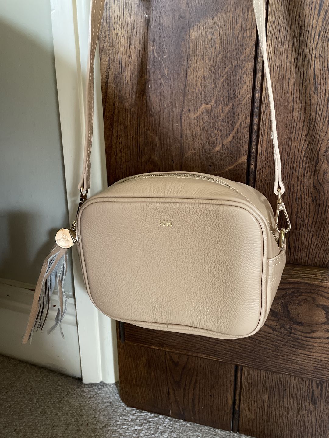 Customer photo review of Leather Lady Cross Body Bag