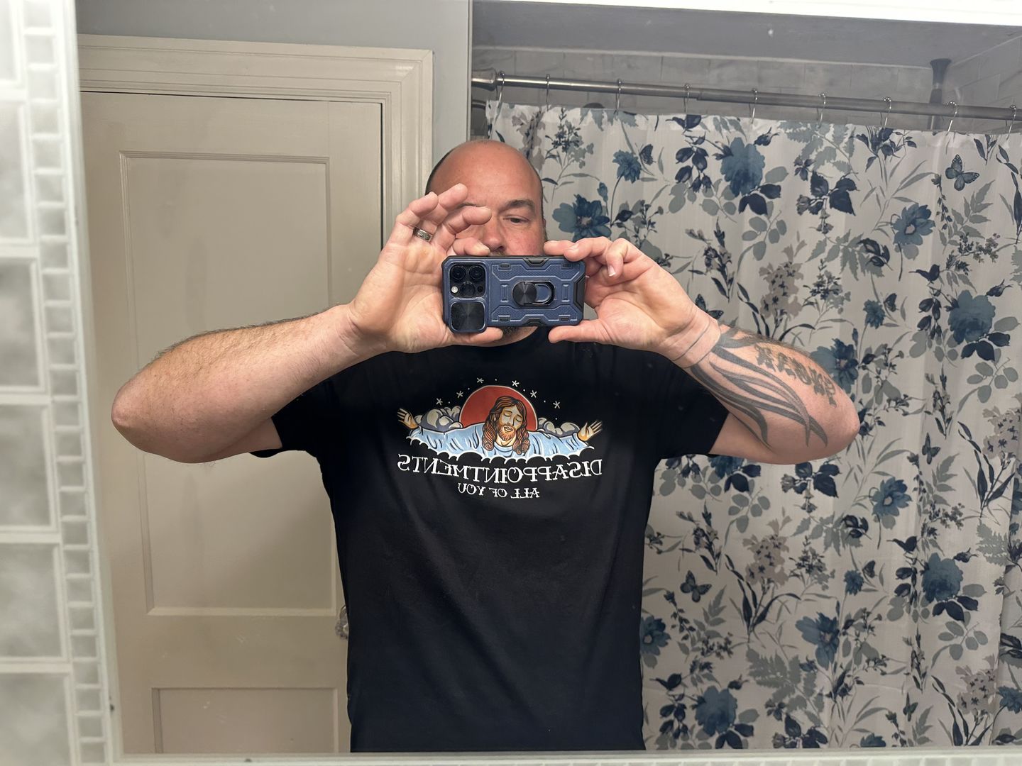 Customer photo review of Premium Disappointments All Of You Old School T-shirt