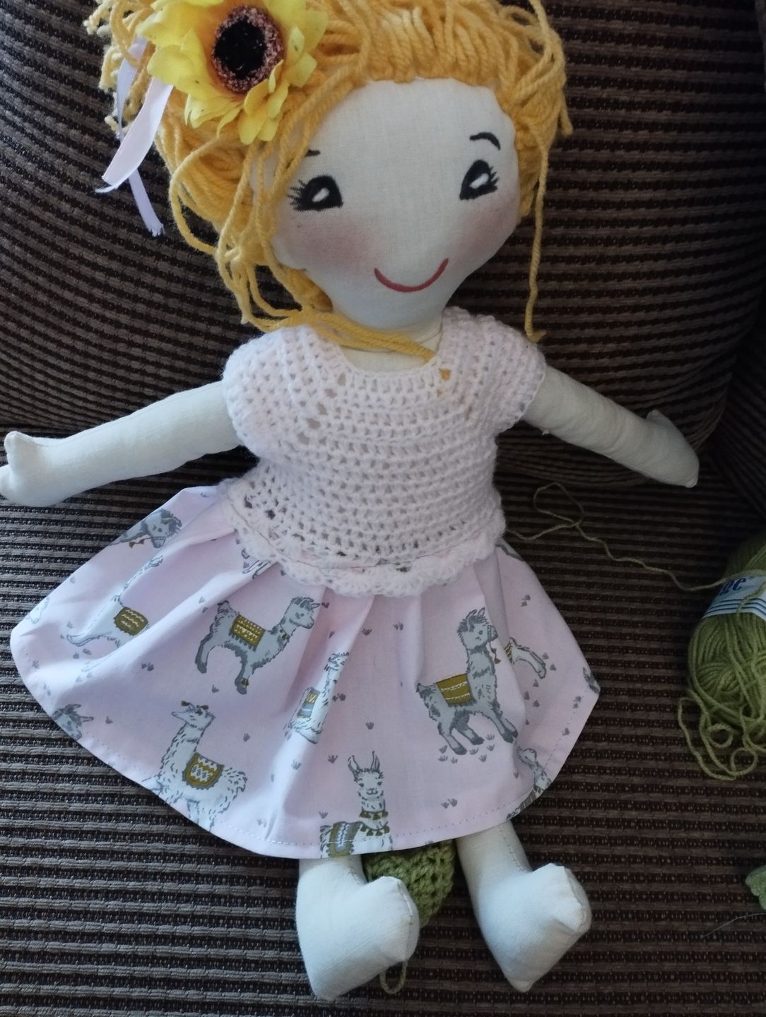 Customer photo review of Cotton Calico Cream