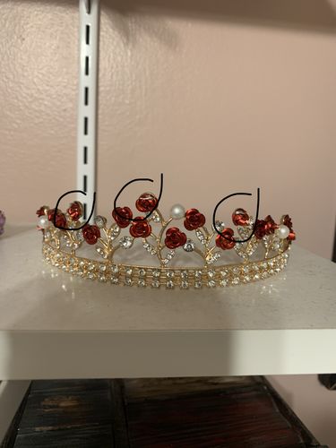 Customer photo review of Royal Rose Tiara
