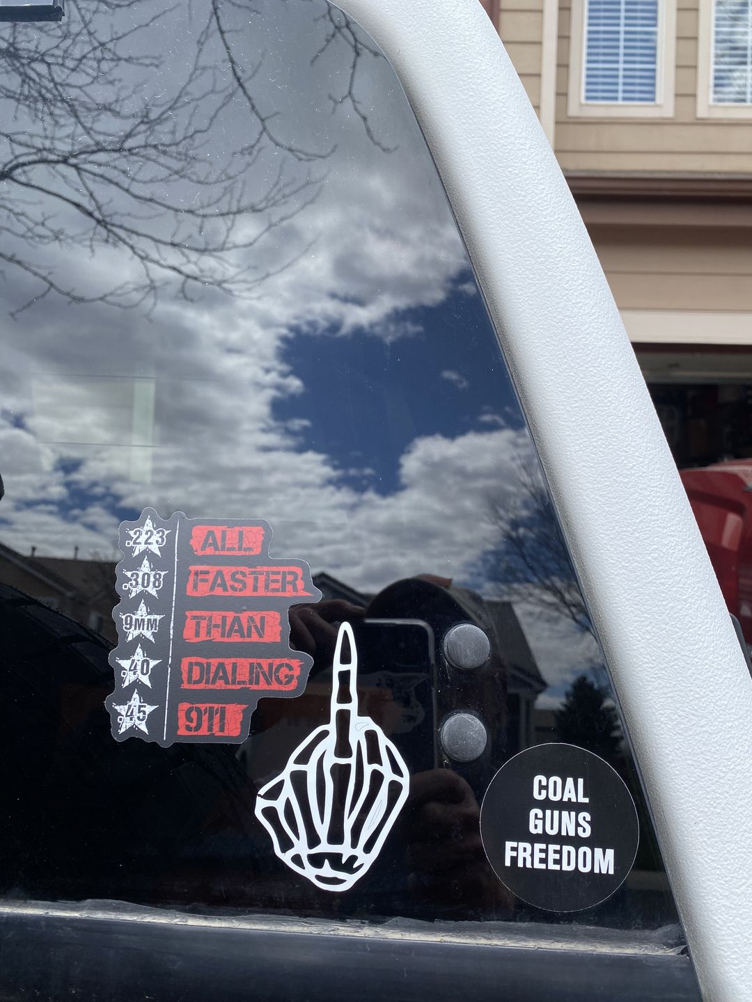 Customer photo review of All Faster than 911 Decal